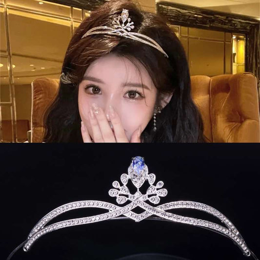 Princess Empress Diamond  crown - One of a kind Hand made Singapore Princess Gowns