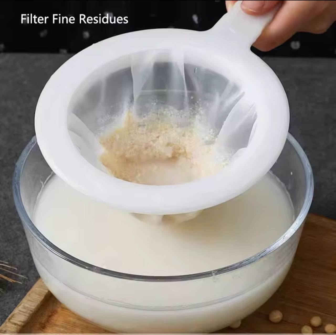PORTABLE BIRCH MESH STRAINER/FILTER