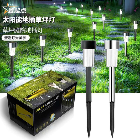 White light Small Outdoor waterproof/rain proof solar Standing wireless lamp