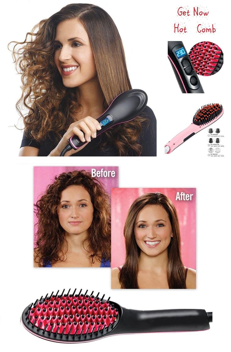 Ceramic Digital Heating Hair Brush