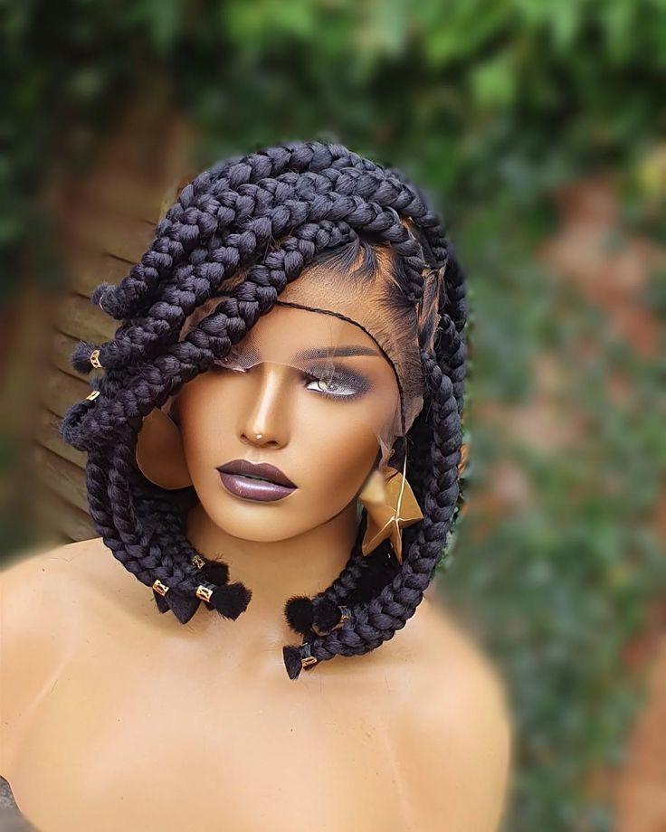 0041 Braided Wig Glueless wig