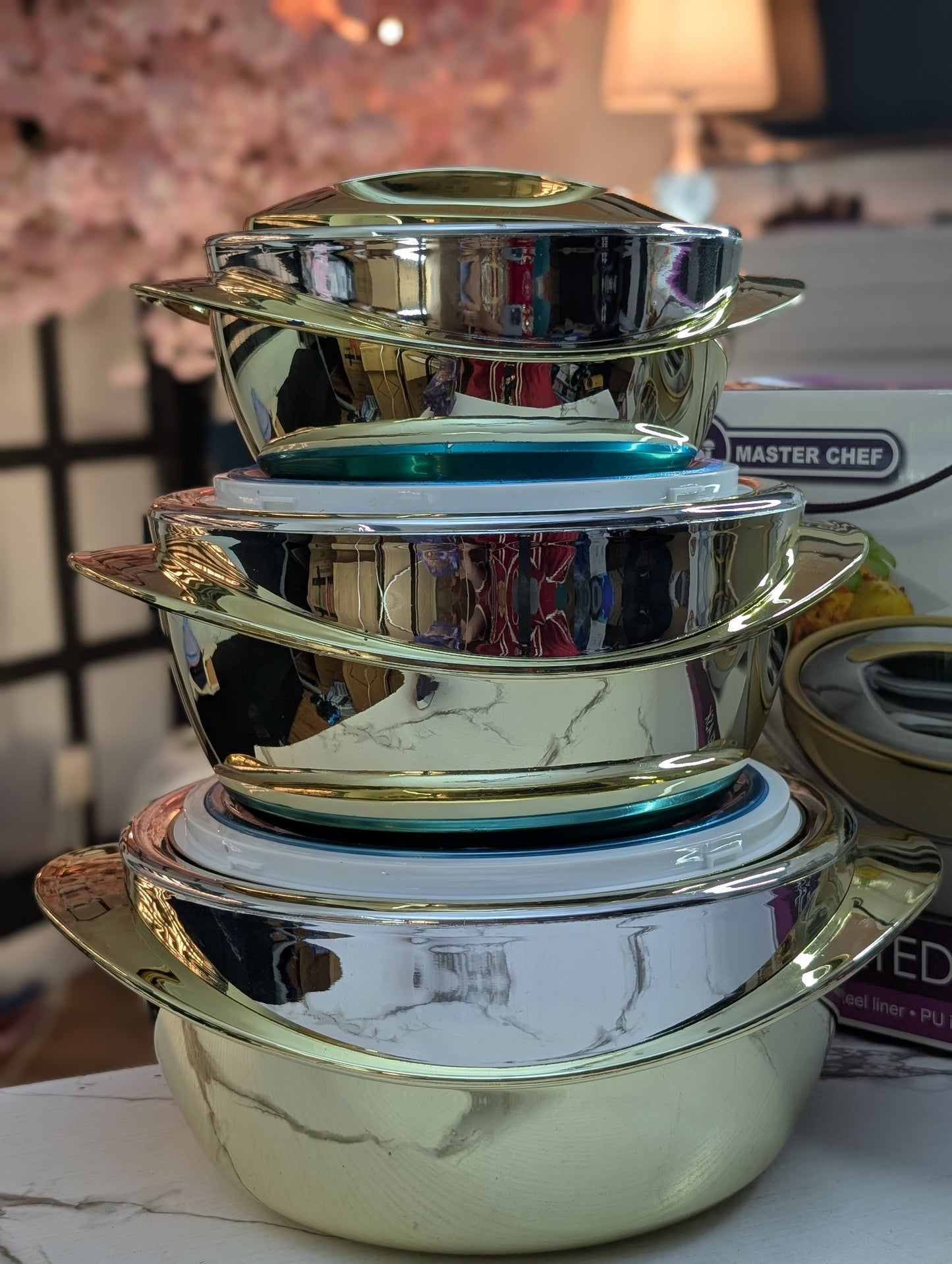 New 7L Golden Royal 3 in 1 insulated Flask