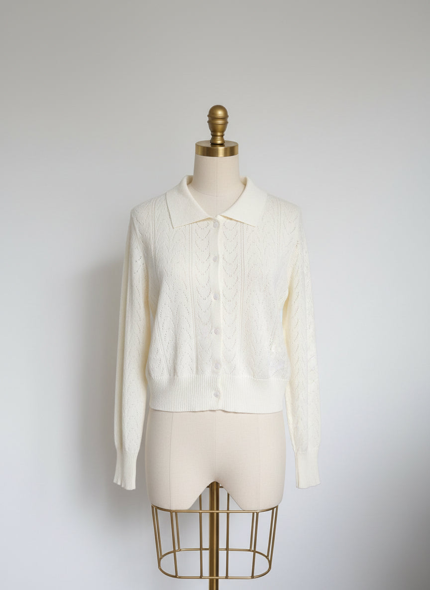 Cotton mitten channel top size L