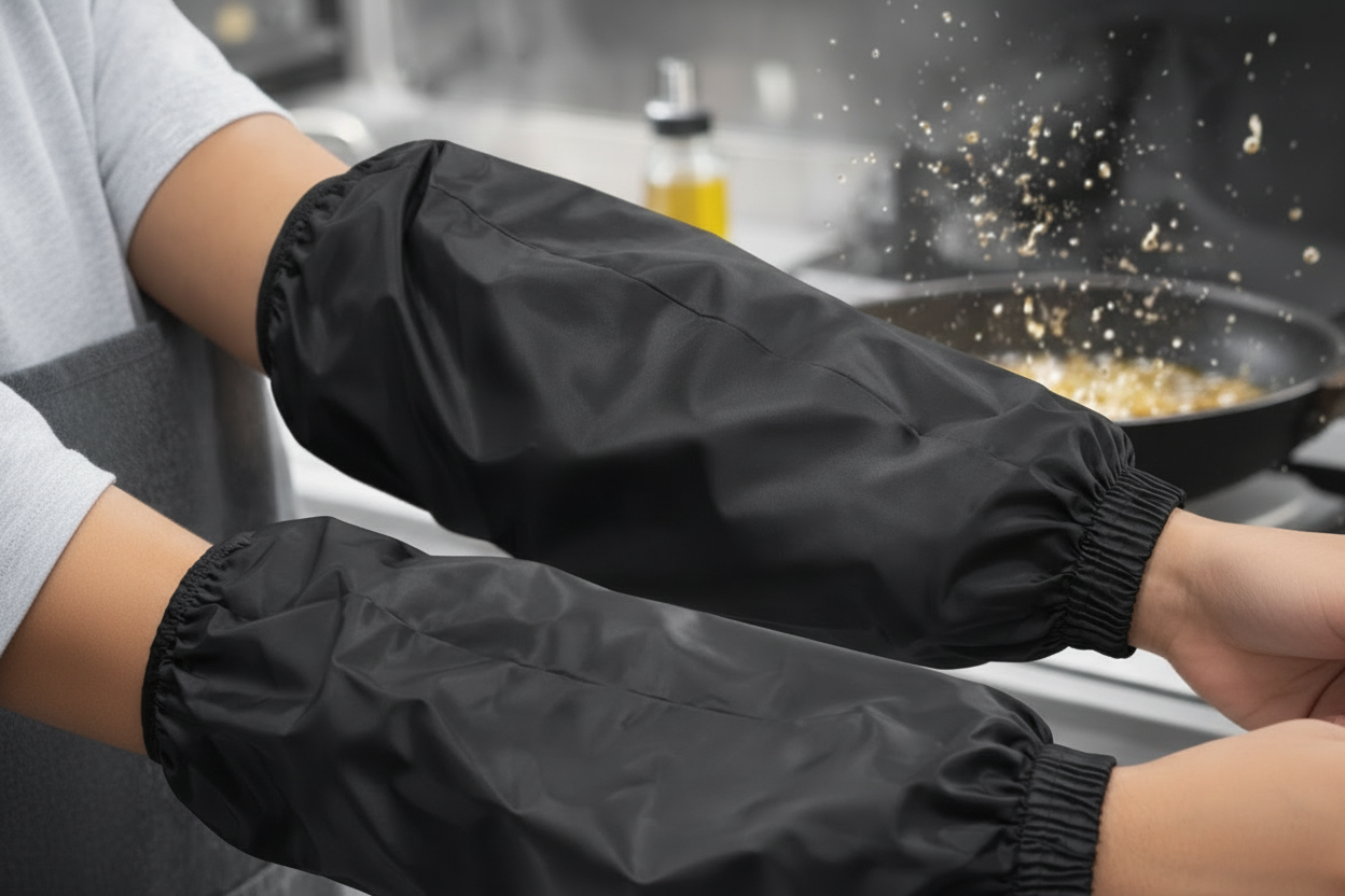 Cooking SplashGuard Arm sleeves