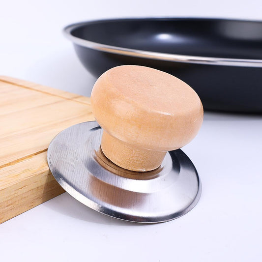 Wooden pot knobs