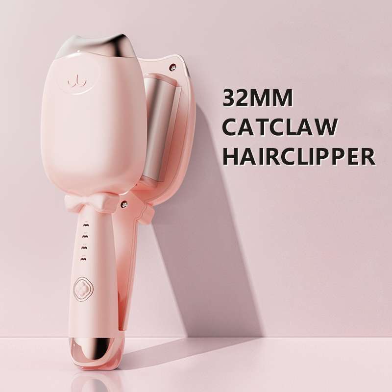Egg curling iron 32mm fast heating perm stick big wave curling clip