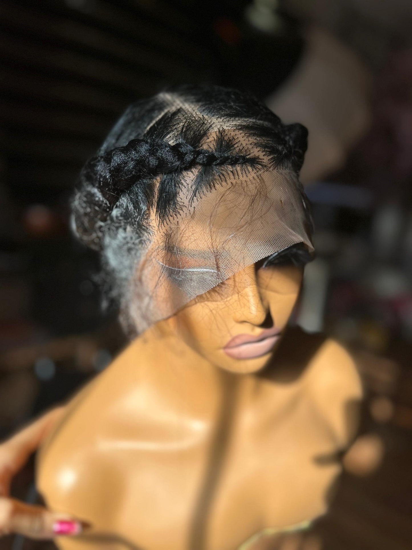 Glueless Braided Wig 0060
