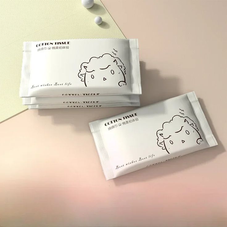 One pack Korean face Eco Bamboo tissue wipes