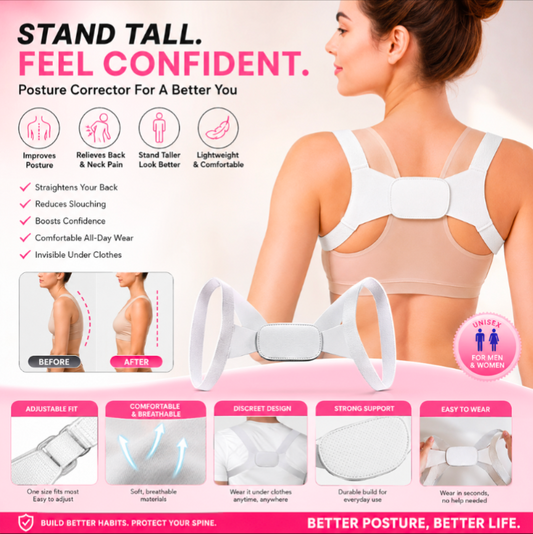 Posture Corrector ( can be worn under garments and clothes)