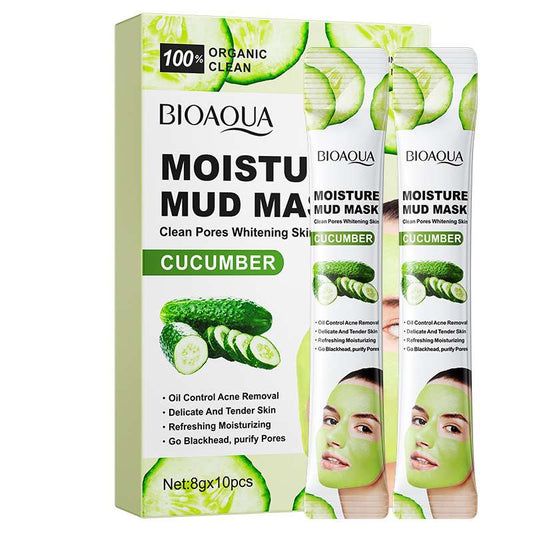 Cucumber Whitening & and pore minimizing mud mask 8g