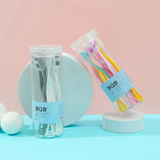 8 Pcs Toothbrush Tongue
Scraper