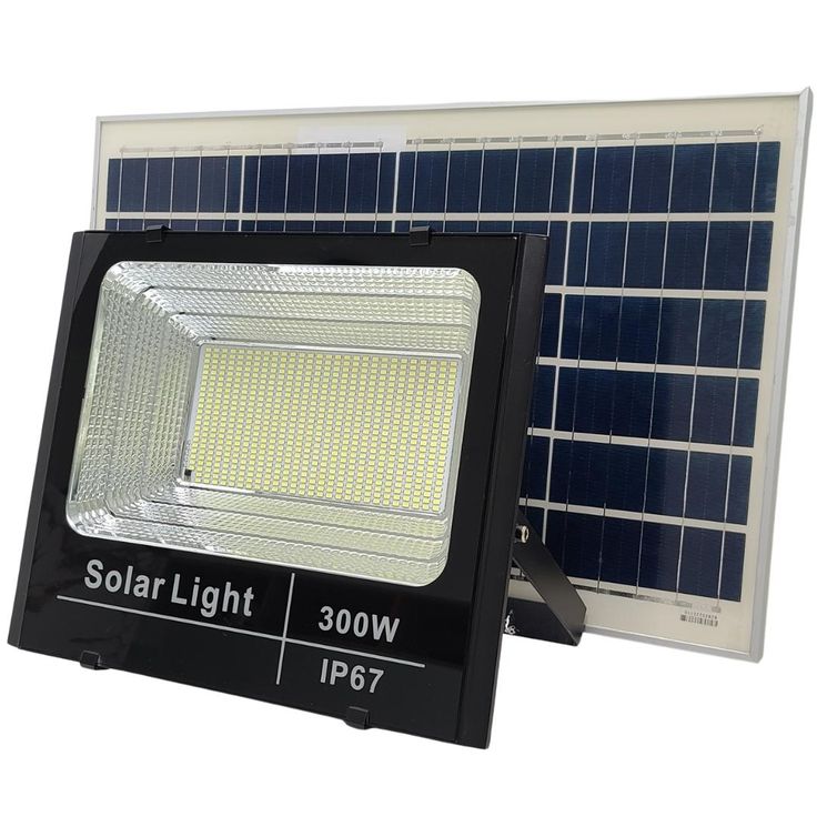 WATERPROOF ULTRA-BRIGHT SOLAR FLOOD LIGHT WITH REMOTE CONTROL (500W)