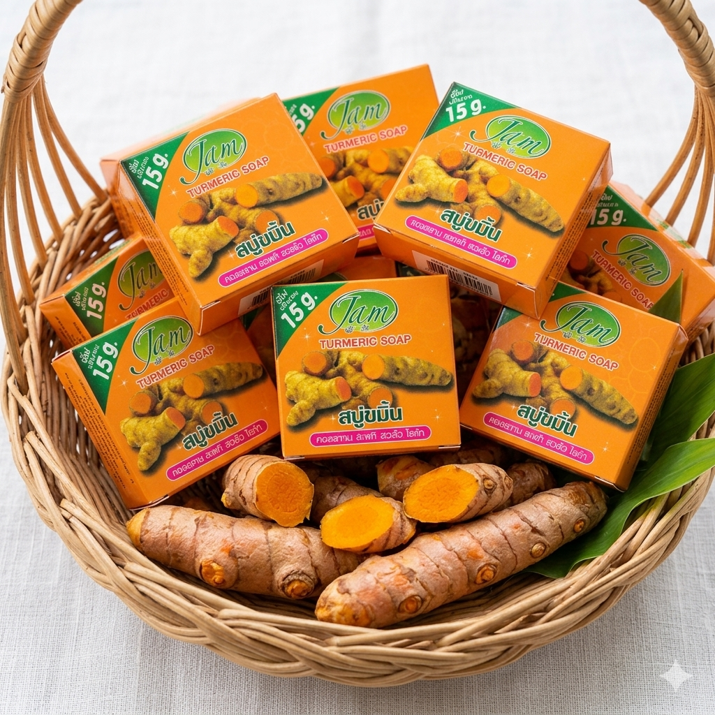 Tumeric thialand  Soap for stubborn spots