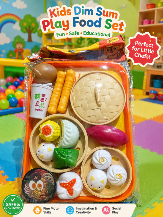 Kids Chinese Food Toy Set