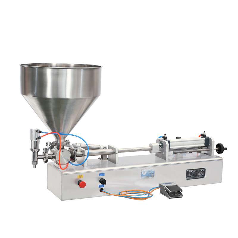 Thick paste/sauce/lotion 50-500ml horizontal Automatic pneumatic  filling machine paste