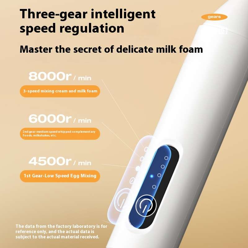 Frother Multi- functional high-speed beat automatic milk foam coffee mixer hand-held electric cream