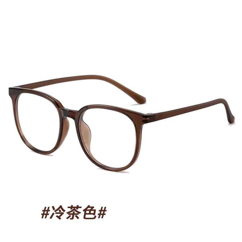 Chinese Popular glass frame with Anti-blue light in Shade Cold tea