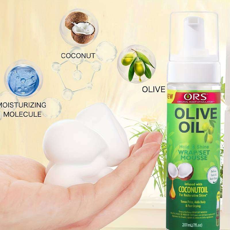 Olive Oil Ors Shaping Spray Wig Volumizing Dry Gel Foam Mousse Styling Mousse