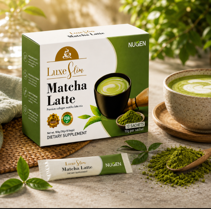 Matcha Latte Drink for clear skin, Powerful antioxidant,Reduce Brain fog Good for weight management
