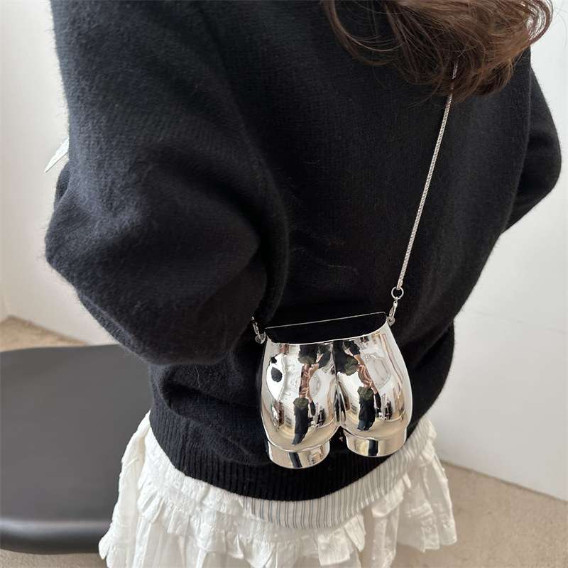 Creative Butt Niche Design Chain Bag Crossbody Small Bag