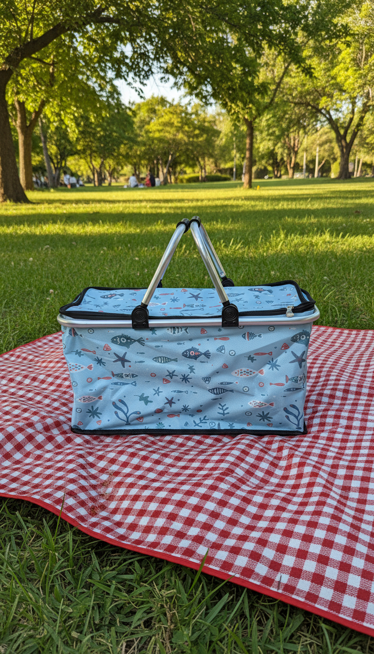 Sea world Insulated Basket-Multi color