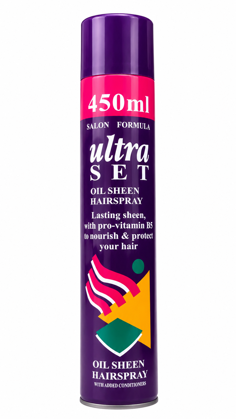 450ml Ultra Set Oil Sheen Hairspray