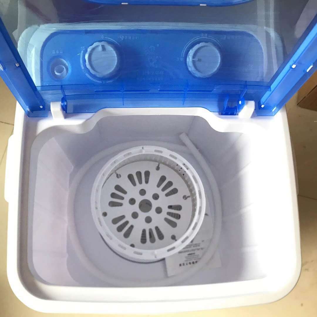 3 in 1 Single Barrel 7.5 liters Washing machine : washing +spinning + shoe washing
