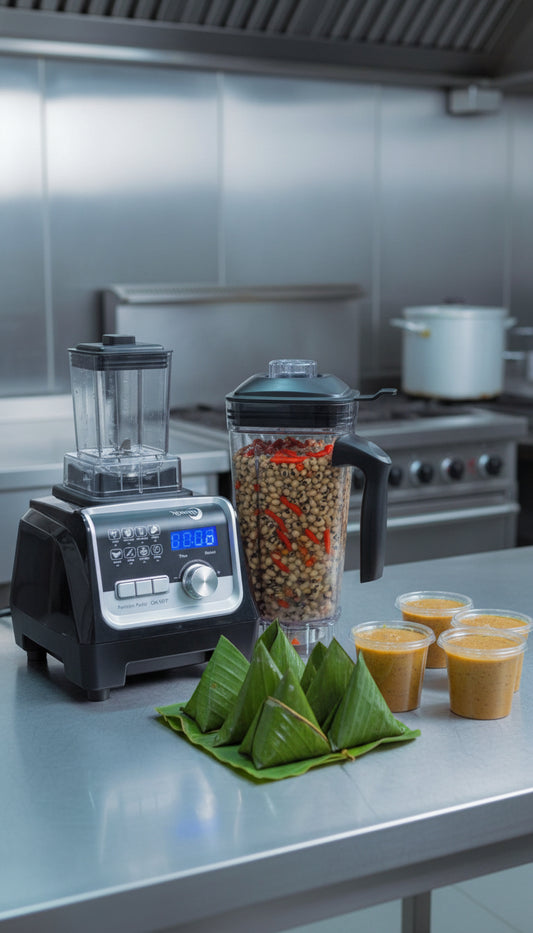 MOREMIX Restaurant multifunctional blender Commercial Grade Blender with Copper motor pre settings and self timer 2600w