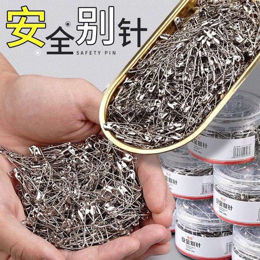 Old-fashioned safety pin fixed clothes pin 84 pieces/box (26mm]