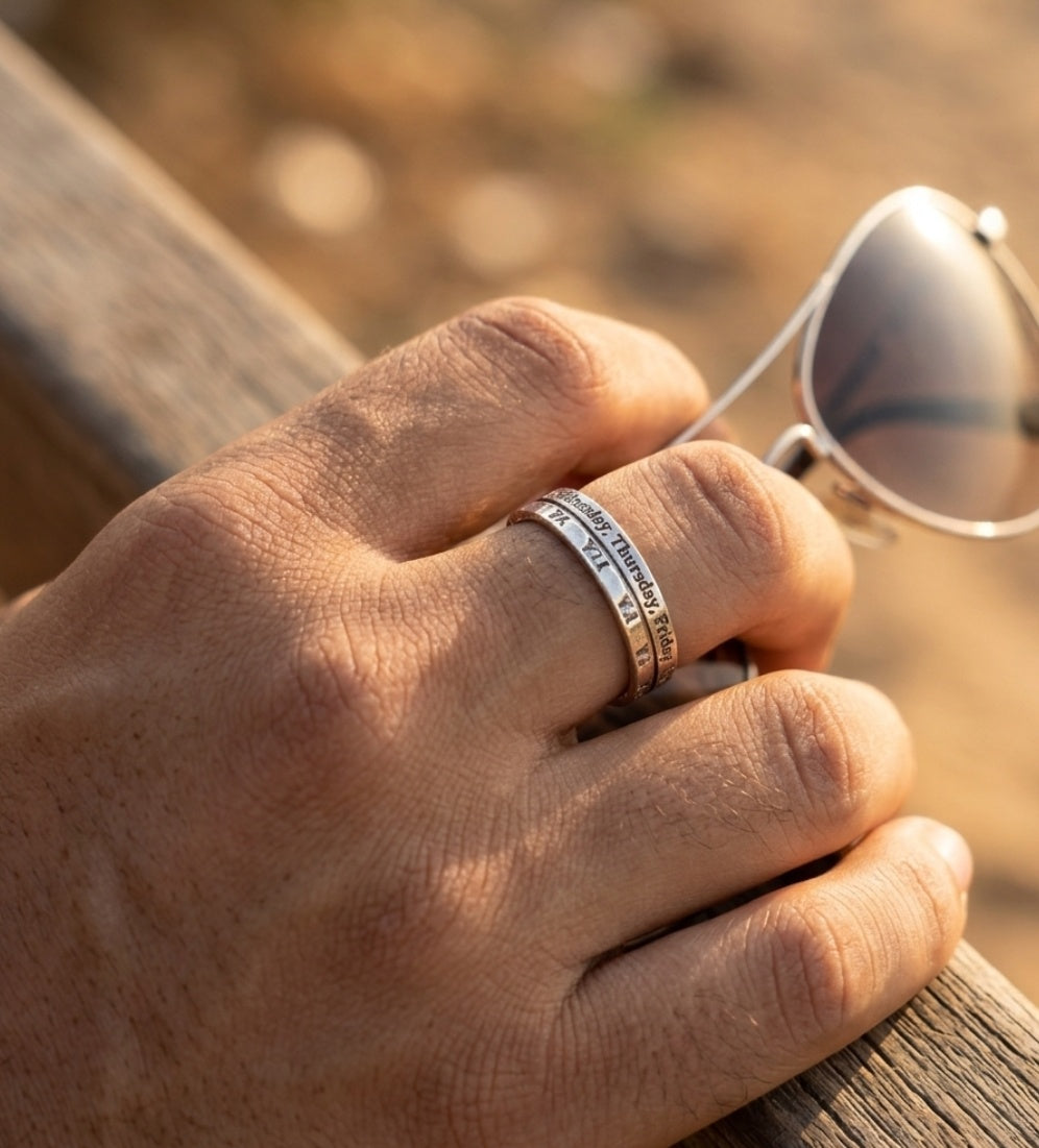 Weeks Xi Lumix Adjustable Non Tarnish Knuckle Ring