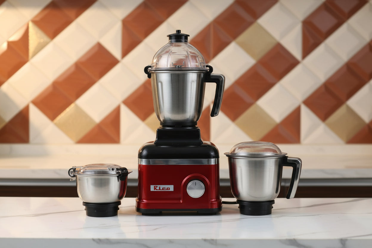 Rico Indian Blender - 1000w Industrial Grade Blender designed for tough seeds and spices