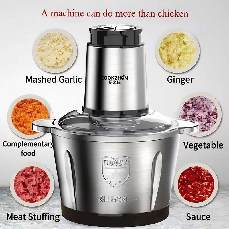 3L Stainless Yam Pounder /Food Processor