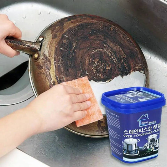 CLEANER BEAUTY OVEN AND COOKWARE STAINLESS STEEL CLEANER PASTE (500G)
