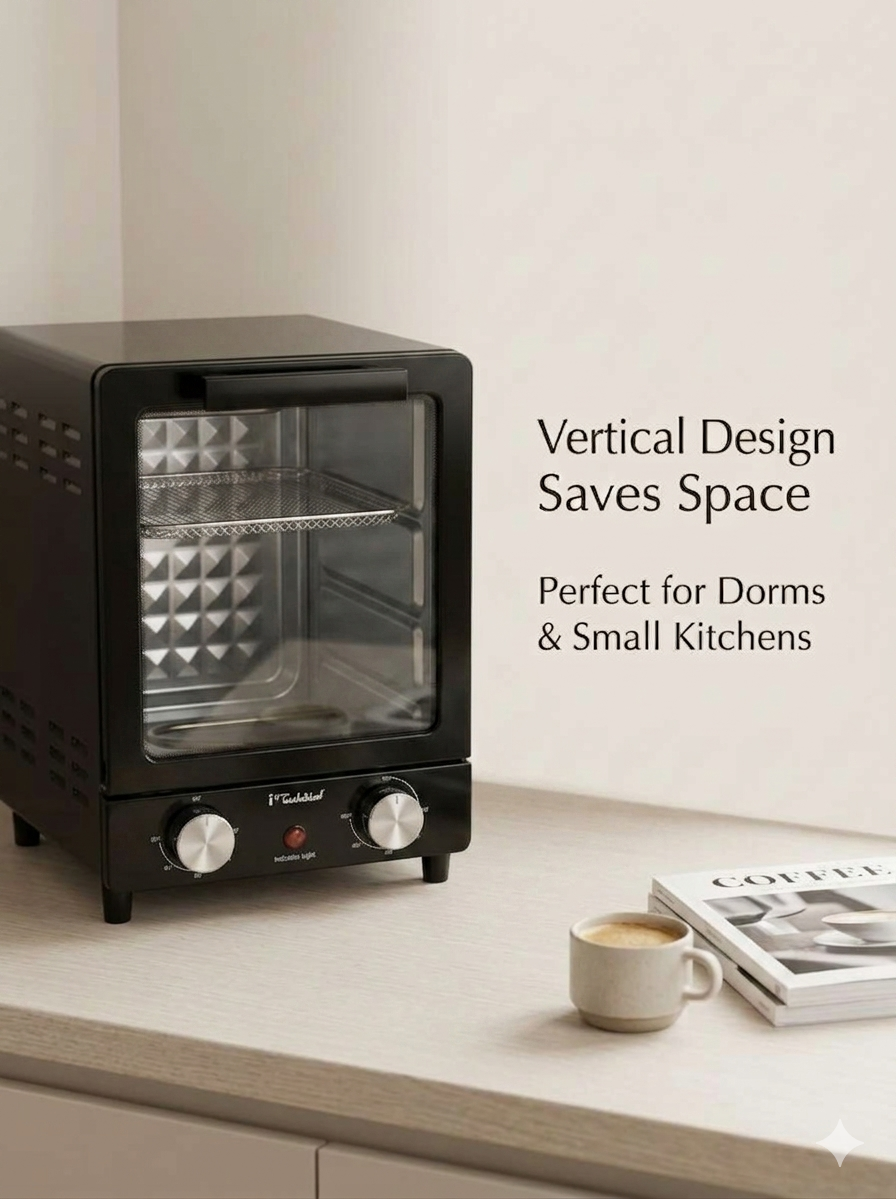 2 Tray 15Liters dehydrator/oven and airfryer comes with free Food processor