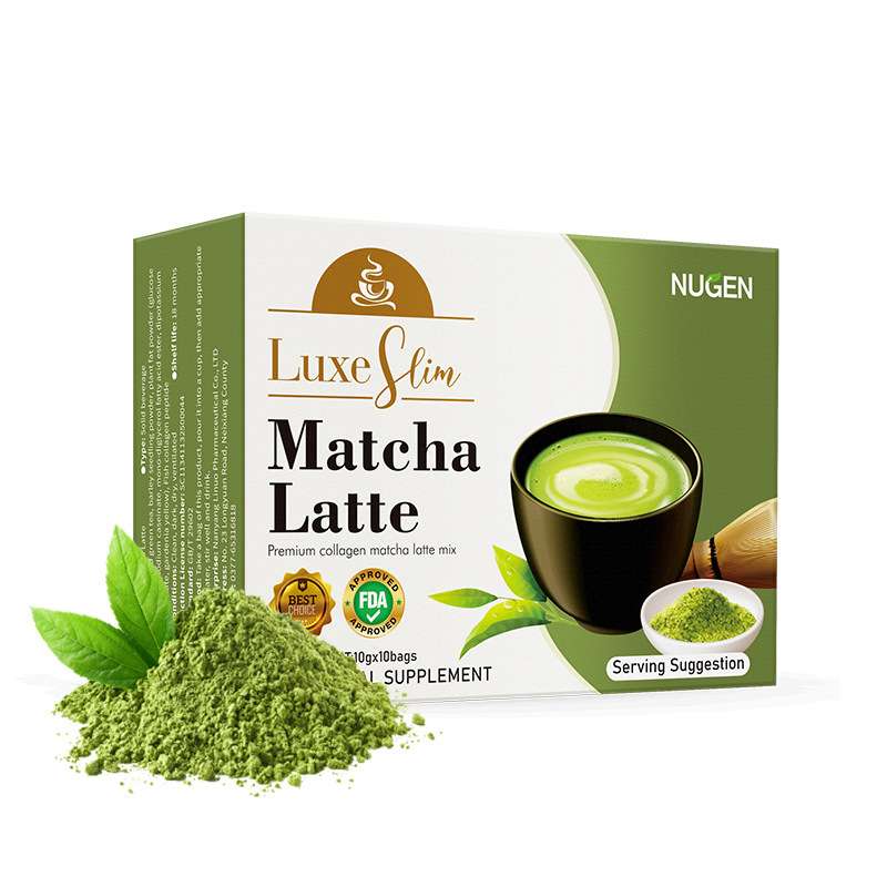Matcha Latte Drink for clear skin, Powerful antioxidant,Reduce Brain fog Good for weight management