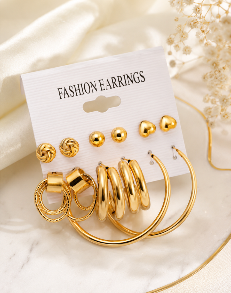 Vintage earrings set