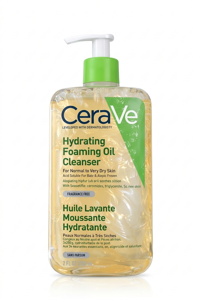New CERAVE HYDRATING FOAMING OIL CLEANSER (473 ML)