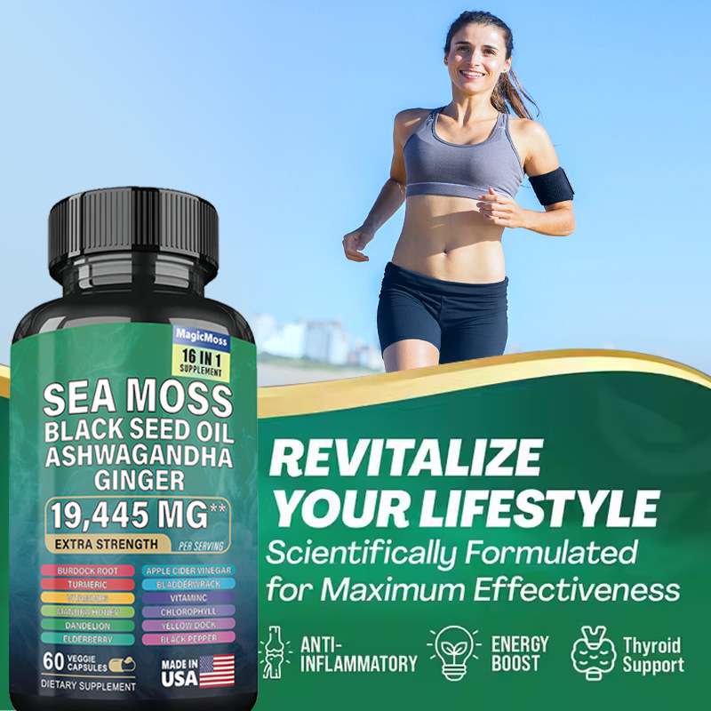 SEA Moss All in one dietary Supplement 60capsules/bottle