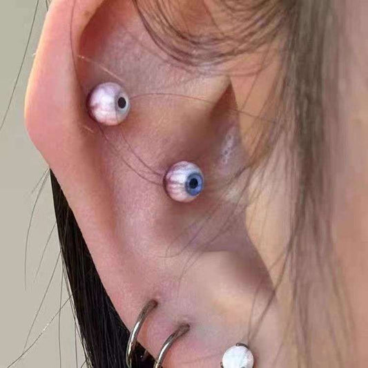 1pcs eye ball earrings