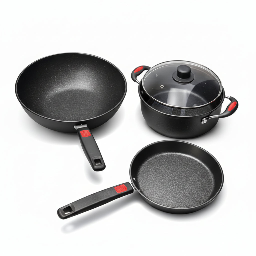 BEI 3PCS/SET  NON-STICK COOKWARE SET | LOW GRADE