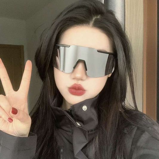 Kanye west  ye Skii Designer Reflective Glasses eyeglass