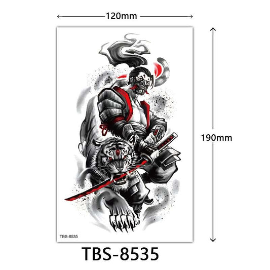 TBS-8535 Dimensions: 120*190mm; Waterproof Temporary tattoo