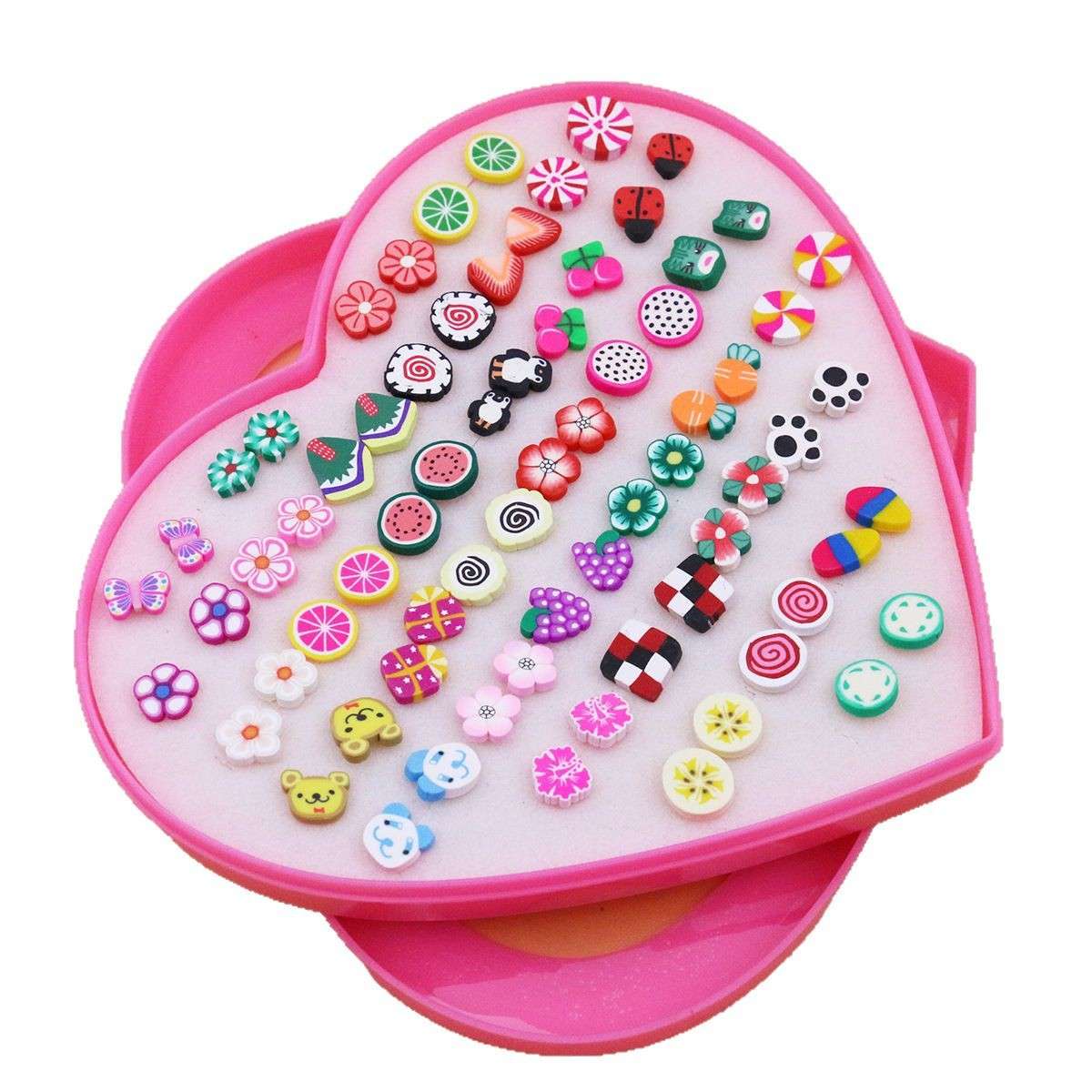 36 Pair of Earrings Random Mix in  Gift Box