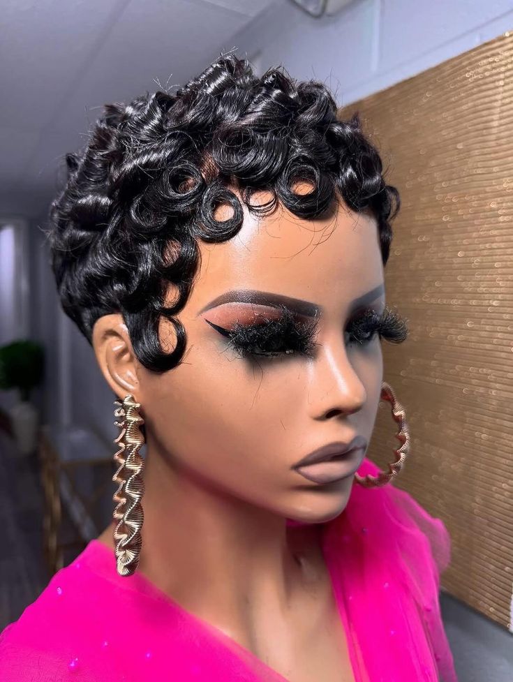 Chioma Short wig  human hair