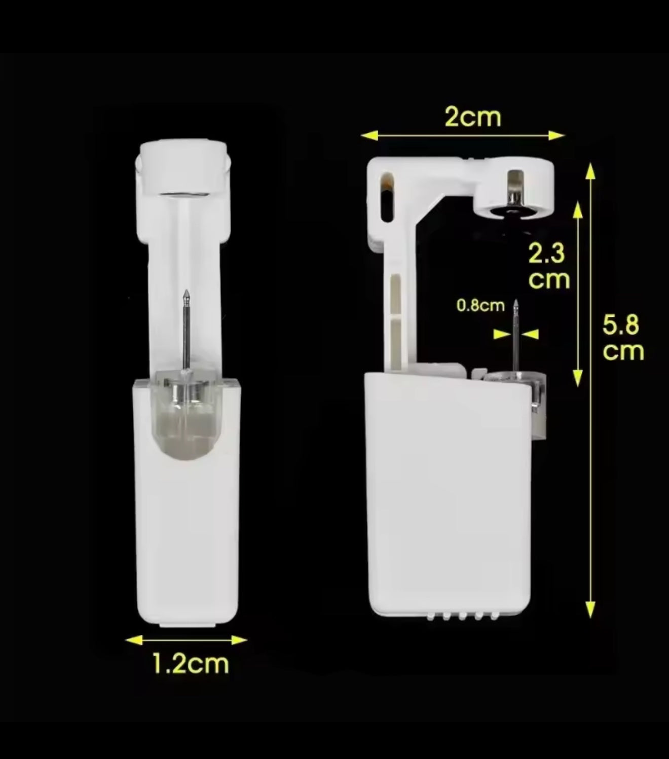 Safety Sterile Disposable Body Ear Nose Piercing Gun