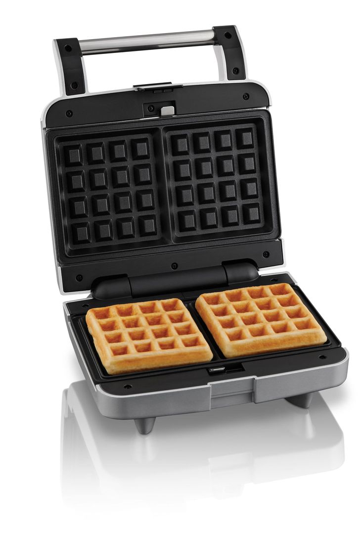 Double Pan Waffle Maker Griller