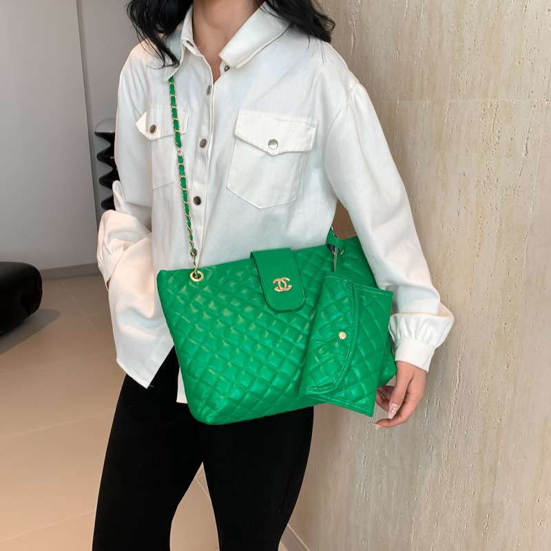 Leather tote bag HB04