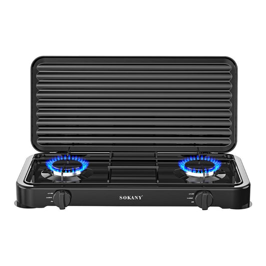 SOKANY HIGH QUALITY 2-FACE (DOUBLE) GAS STOVE