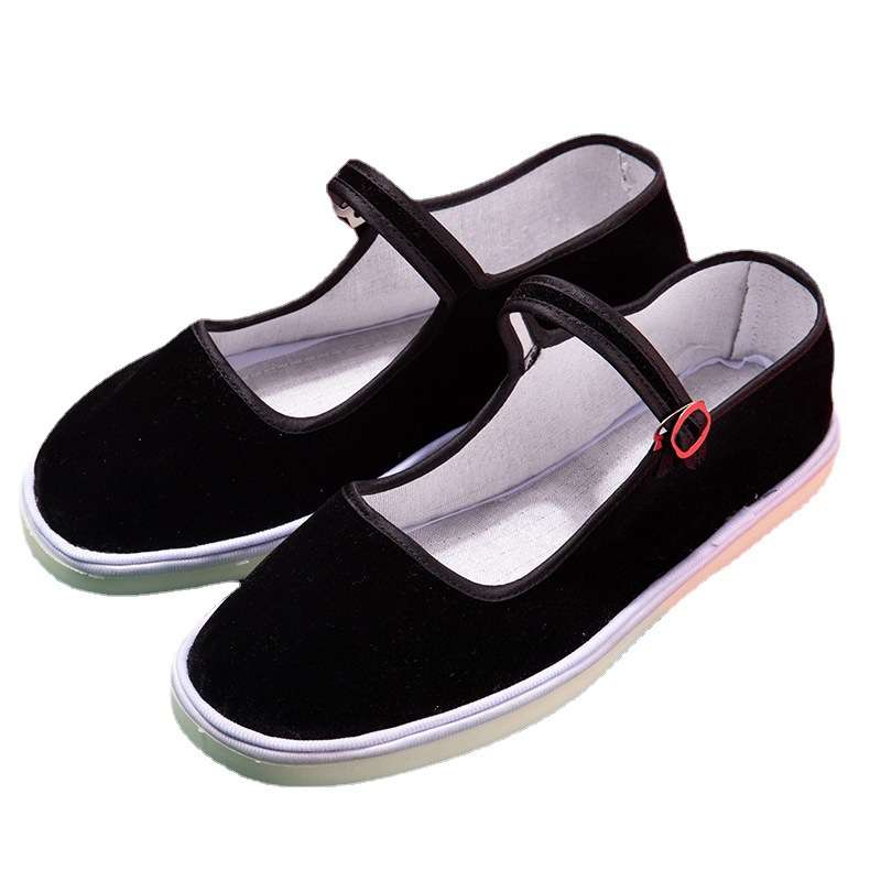 Beijing Women's Ethnic Style Ox-tendon Bottom Wear-resistant Size 40