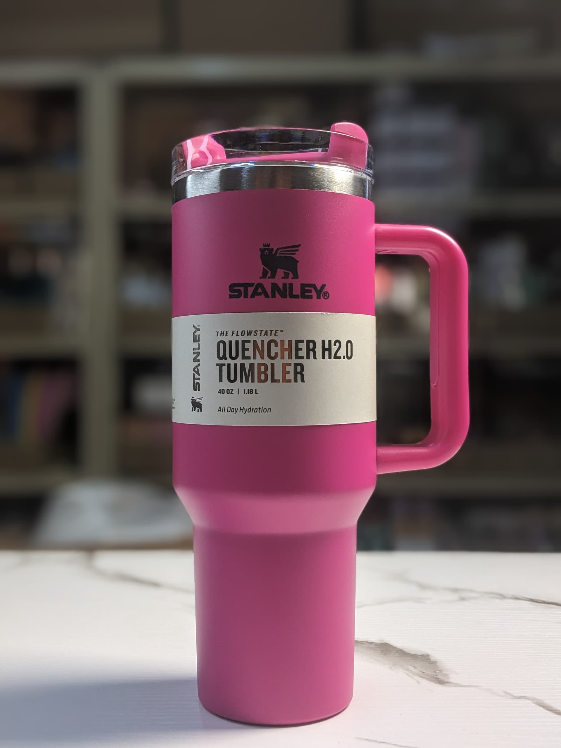 CameLLia red Original Stanley Quencher H2.0 Flowstate thumblr Cup -